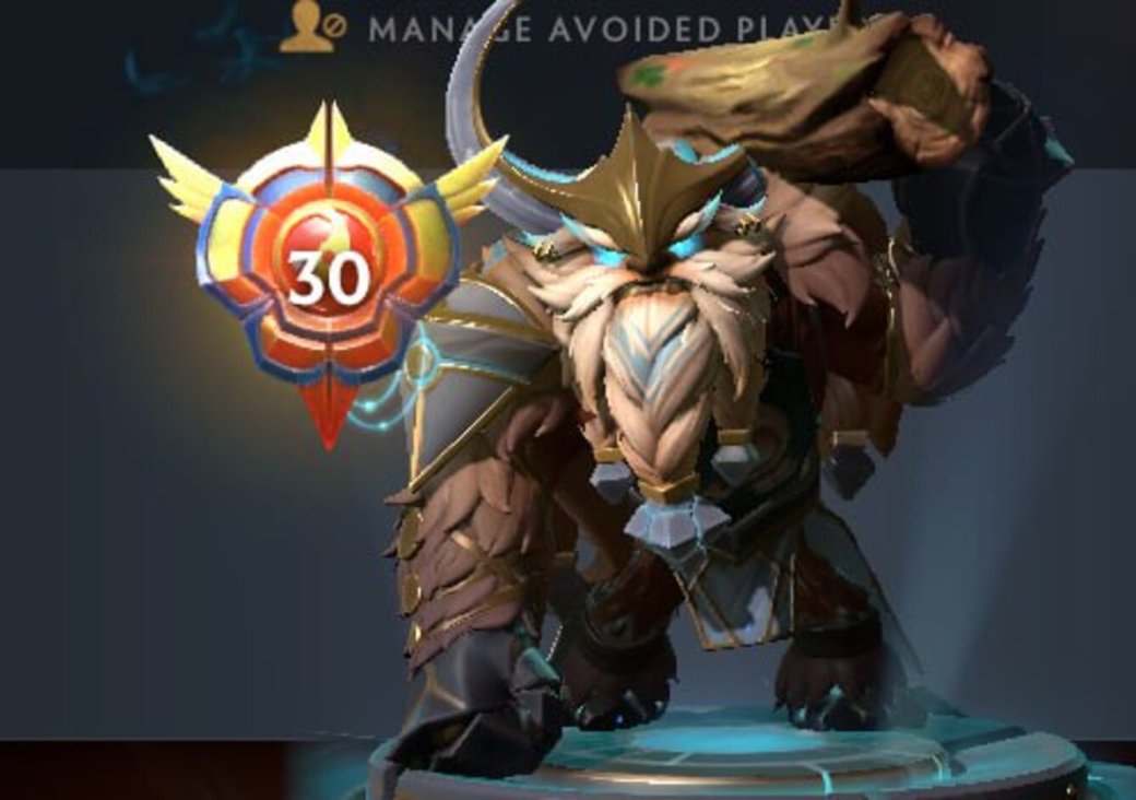 Malr1ne апнул 30-й уровень на Earthshaker в Dota 2