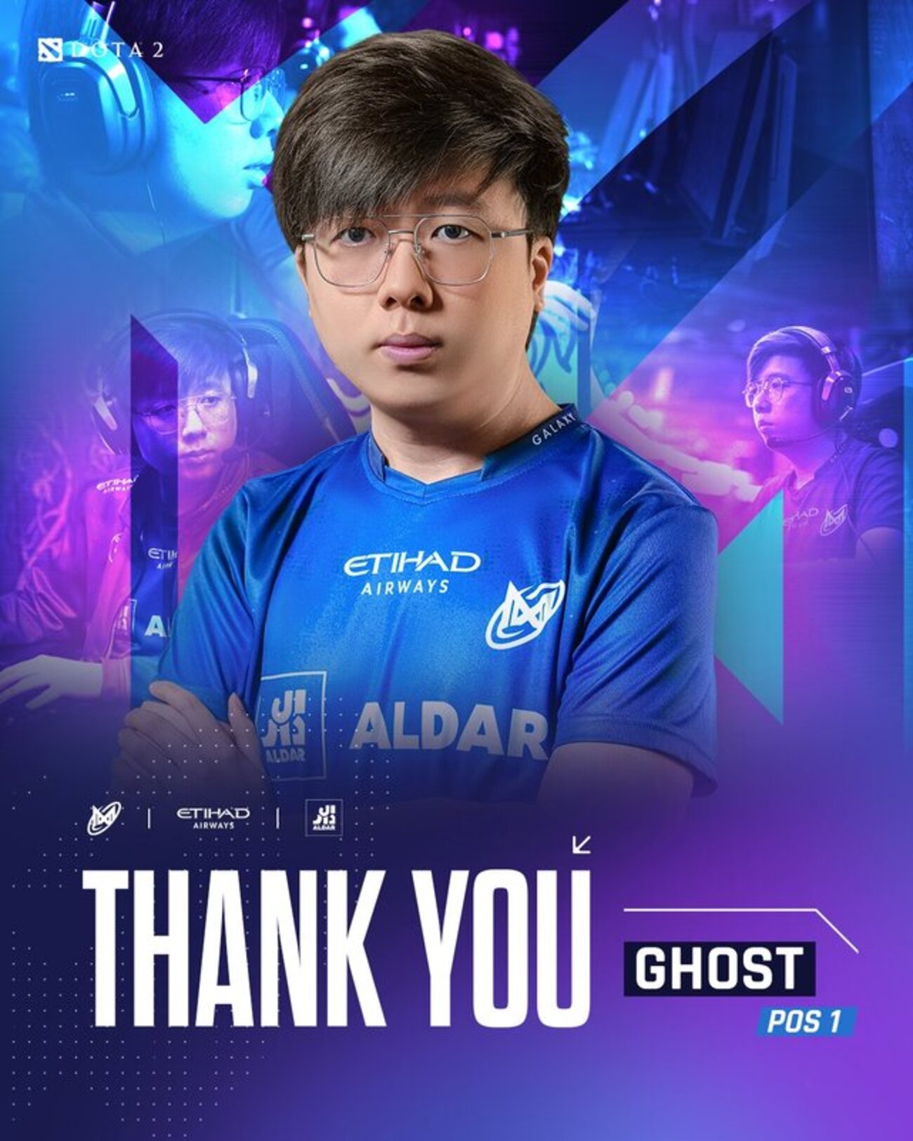 Nigma Galaxy по Dota 2 рассталась с керри Ghost