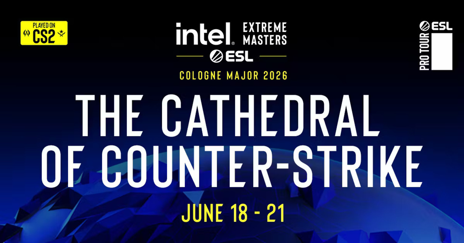 Европа получила 17 слотов на IEM Cologne Major 2026 по CS2