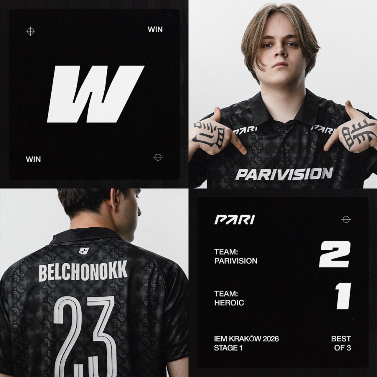 PARIVISION начал турнир в Польше с победы над HEROIC