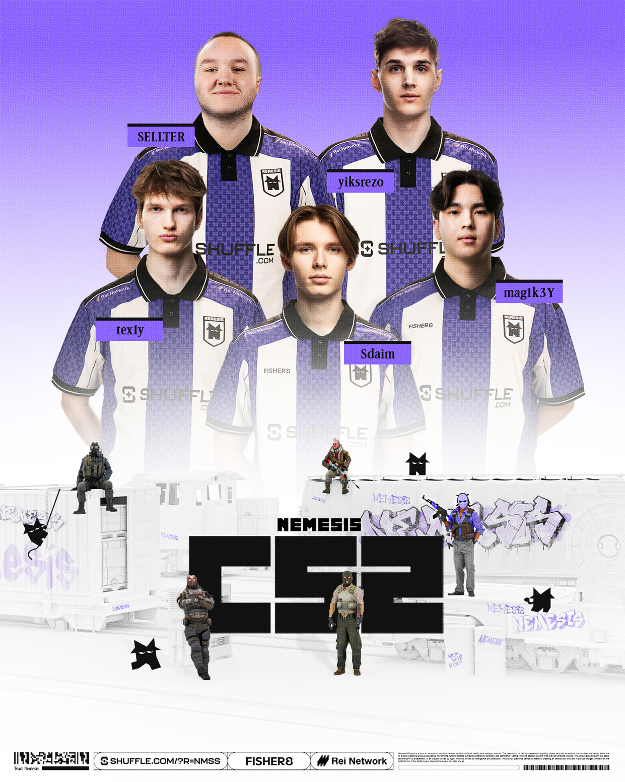 Бывший состав стримера Buster по Counter-Strike 2 нашел новый дом